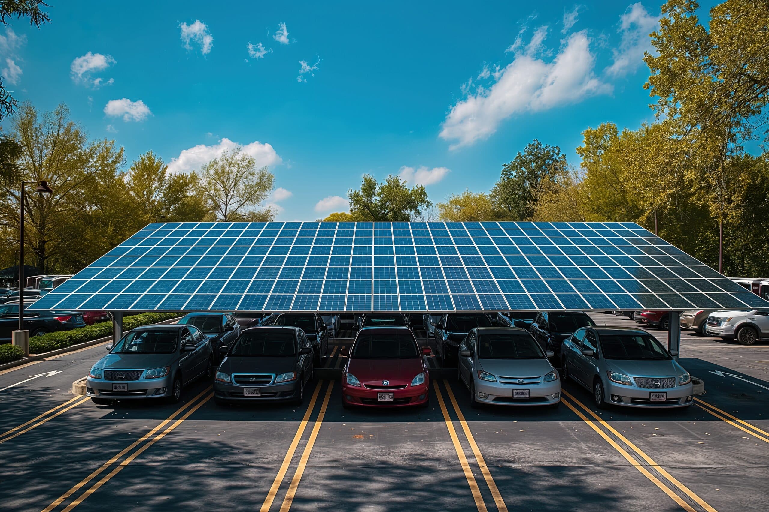 Carport fotovoltaici: energia pulita, risparmio e protezione